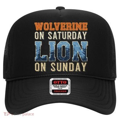 Wolverine On Saturday Lion On Sunday Hat