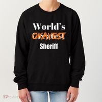 World Okayest Sheriff Sheriffs Women's Sweatshirt thumb 0