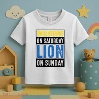 Wolverine On Saturday Lion On Sunday Toddler T-Shirt thumb 3