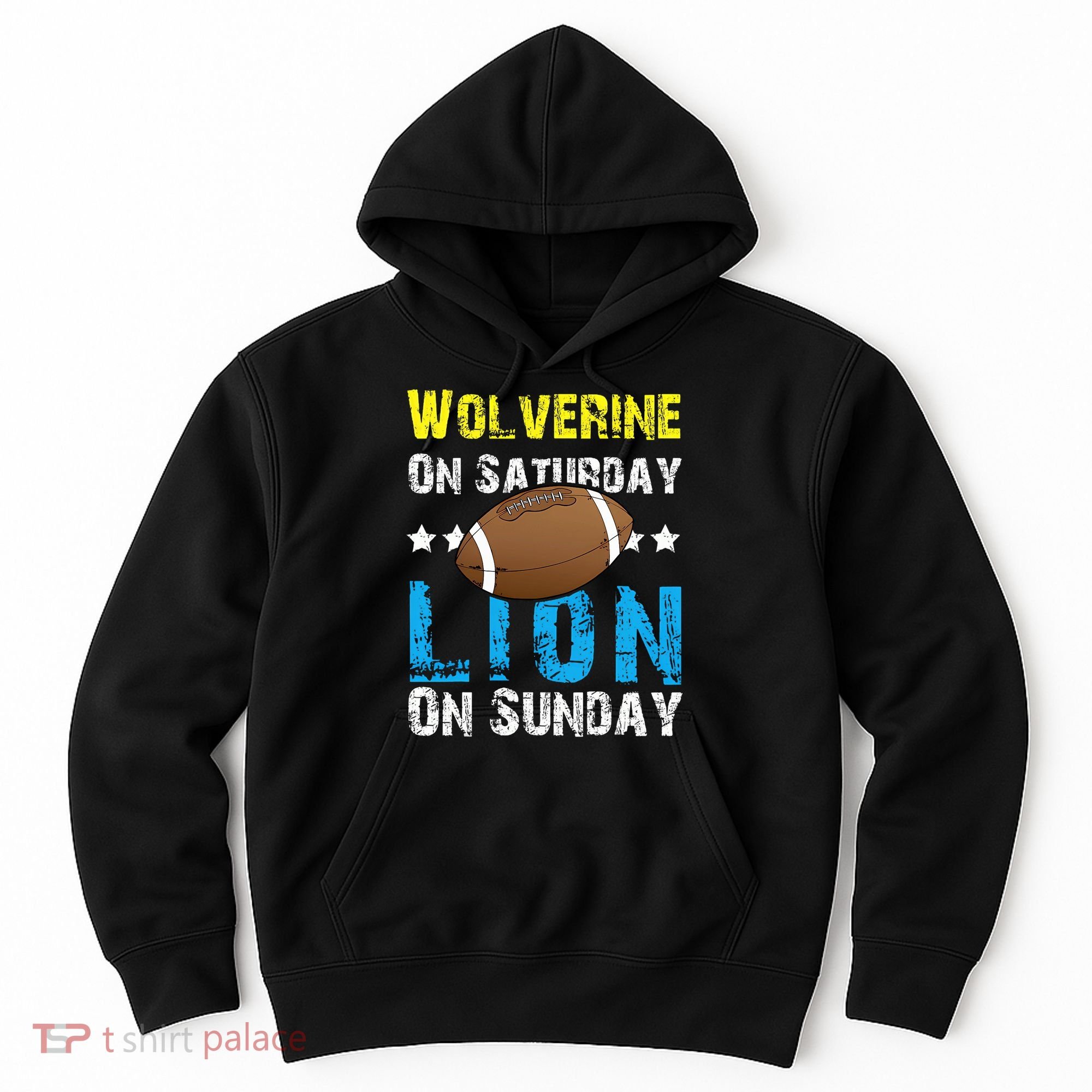 Wolverine On Saturday Lion On Sunday Hoodie