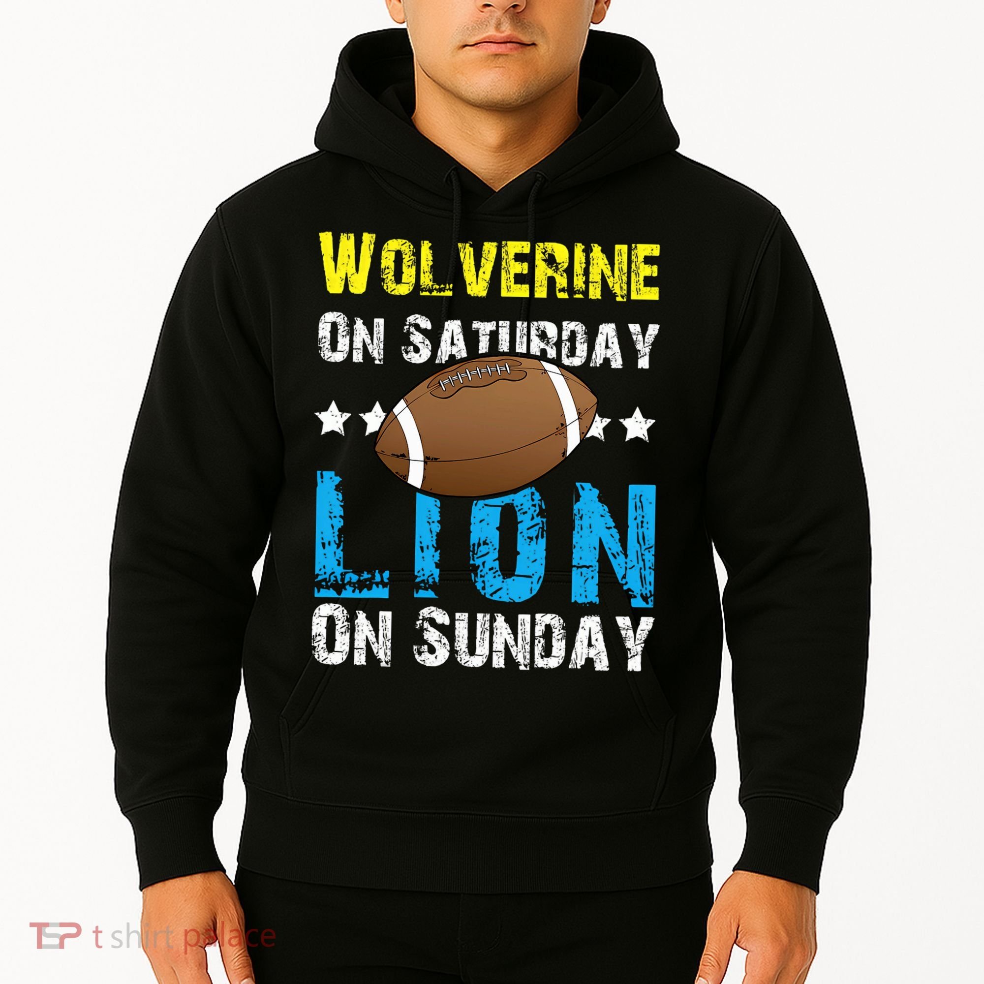 Wolverine On Saturday Lion On Sunday Hoodie