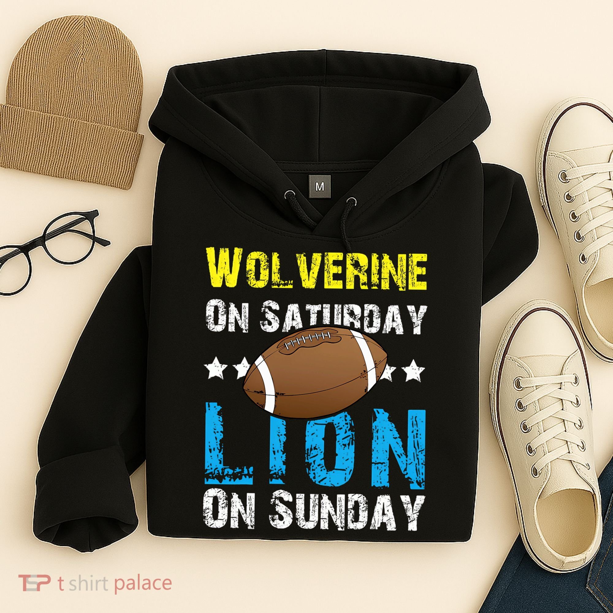 Wolverine On Saturday Lion On Sunday Hoodie