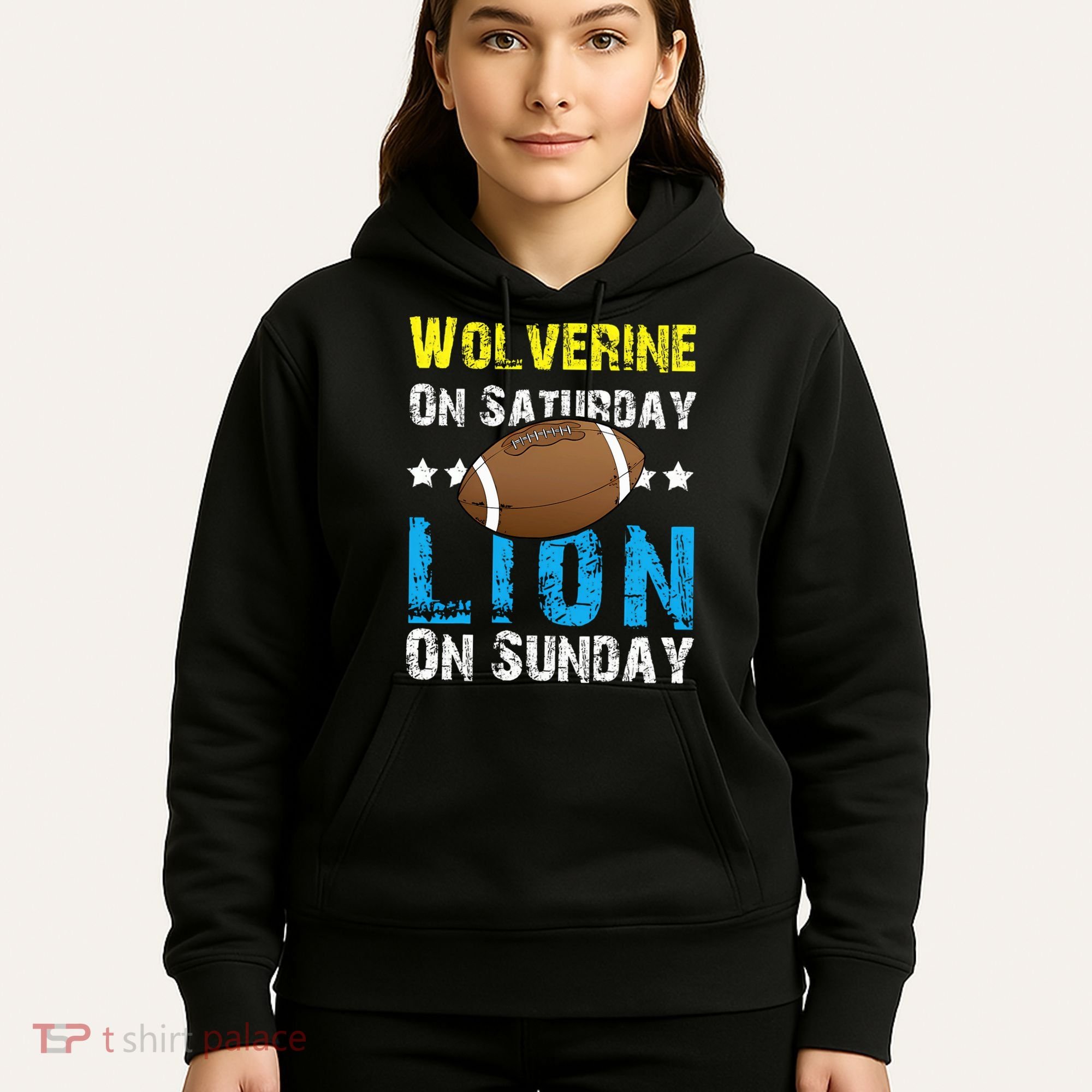 Wolverine On Saturday Lion On Sunday Hoodie