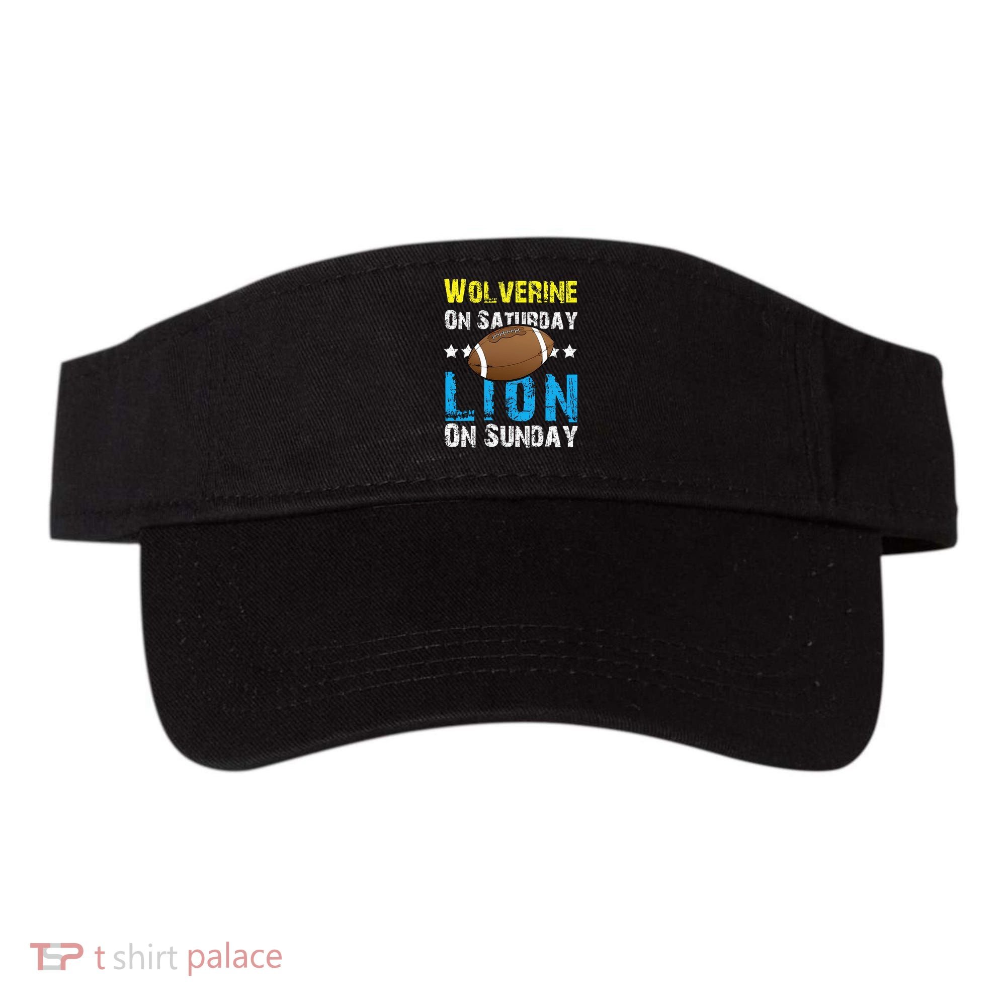 Wolverine On Saturday Lion On Sunday Visor