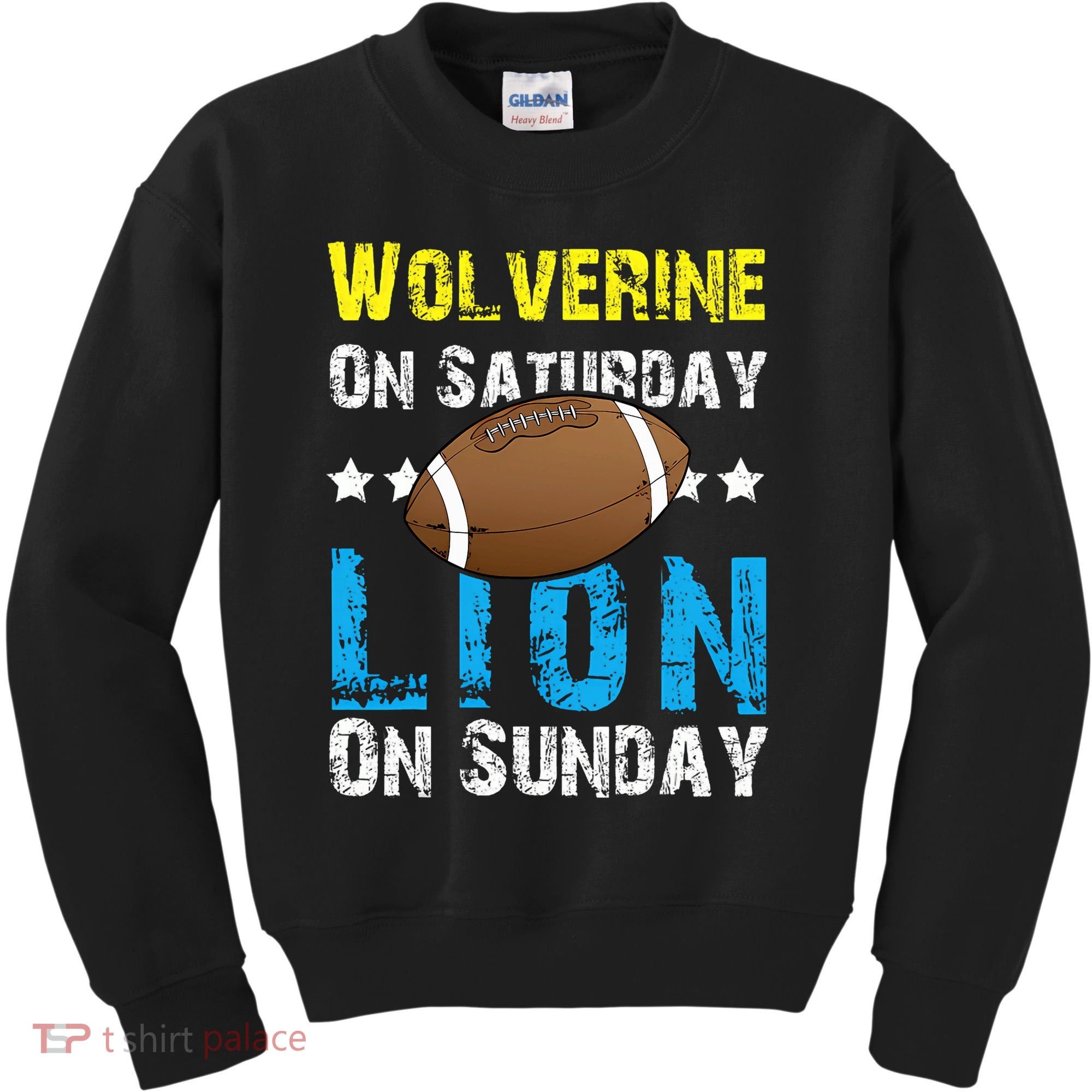 Wolverine On Saturday Lion On Sunday Kids Sweatshirt