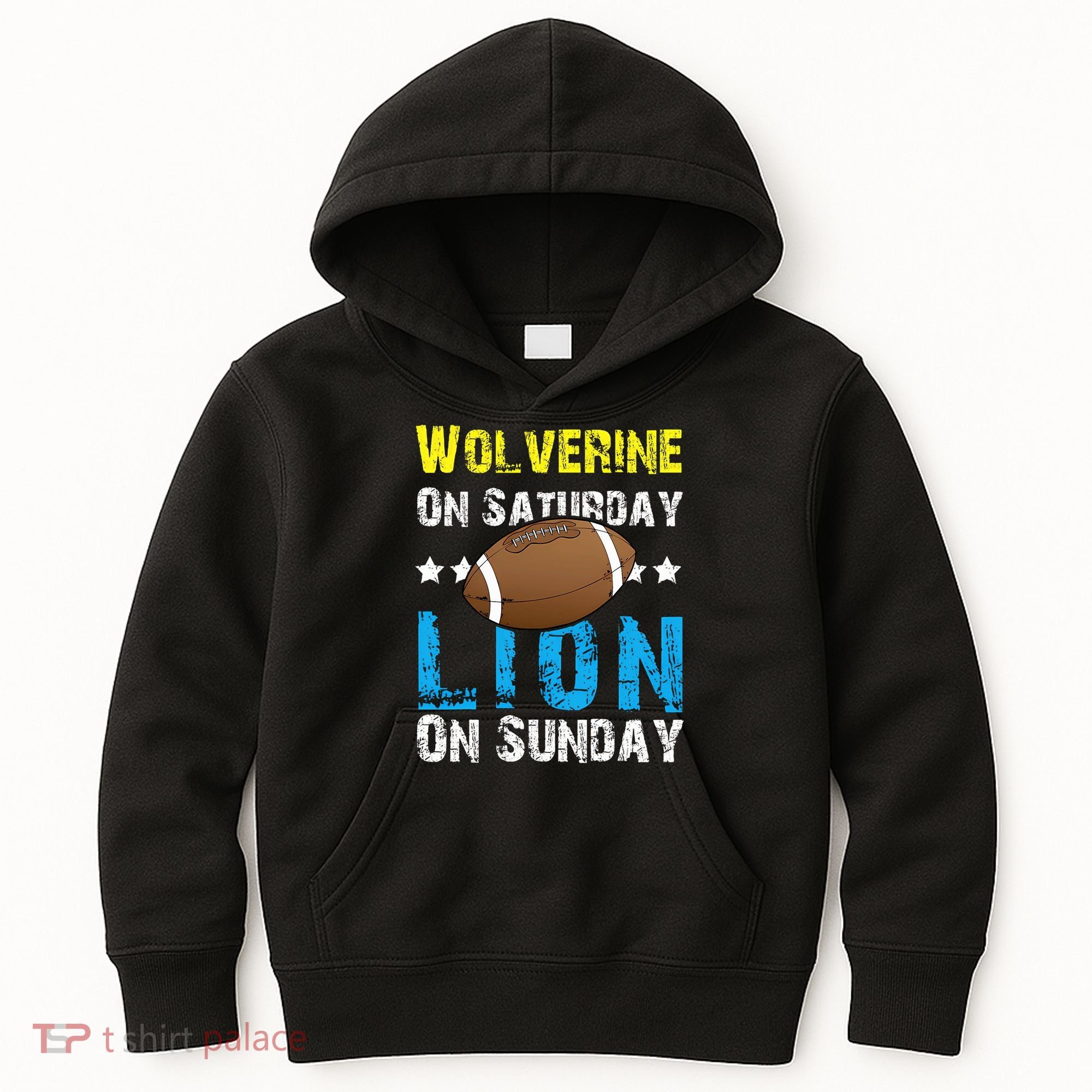 Wolverine On Saturday Lion On Sunday Kids Hoodie