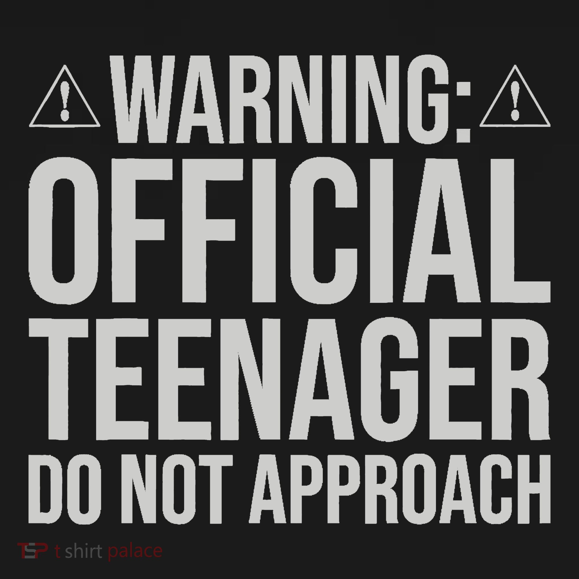 Warning Official Teenager 13th Birthday 13 Year Old Boy Girl Women's Tank Top