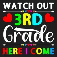 Watch Out Third Grade Here I Come Cute Gift Women's Sweatshirt thumb 2