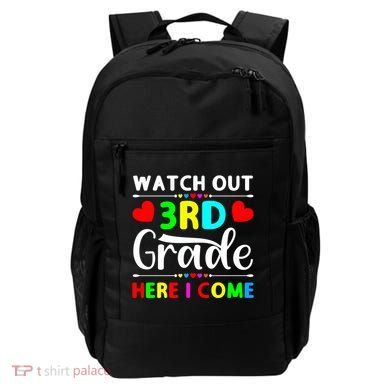 Watch Out Third Grade Here I Come Cute Gift Backpack