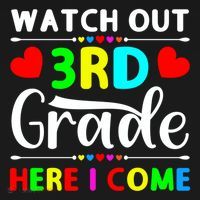 Watch Out Third Grade Here I Come Cute Gift Pajama Set thumb 2