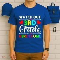 Watch Out Third Grade Here I Come Cute Gift T-Shirt thumb 6