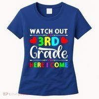 Watch Out Third Grade Here I Come Cute Gift Women's T-Shirt thumb 0