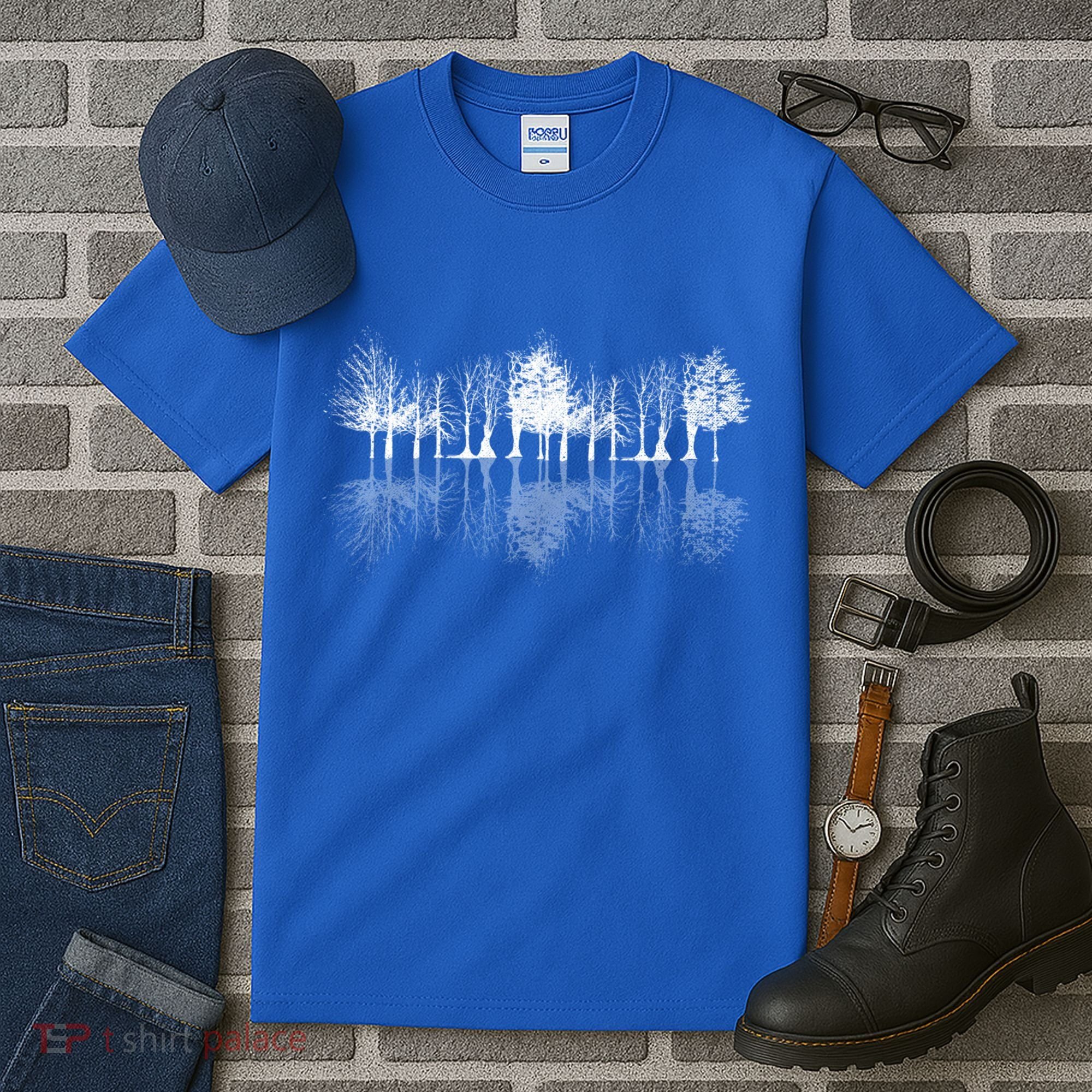 Wildlife Outdoor Trees Wild Nature Reflection Forest Great Gift Tall T-Shirt