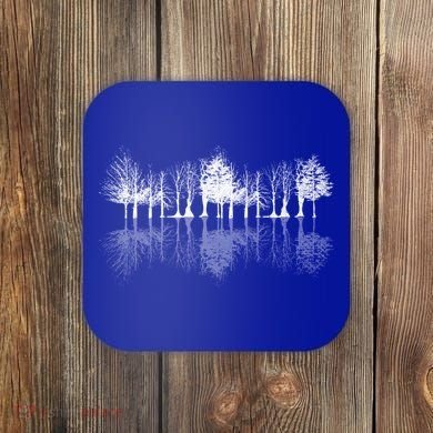 Wildlife Outdoor Trees Wild Nature Reflection Forest Great Gift Coaster