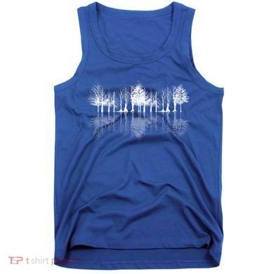 Wildlife Outdoor Trees Wild Nature Reflection Forest Great Gift Tank Top