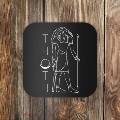 Wisdom Of Thoth Coaster