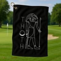 Wisdom Of Thoth Golf Towel thumb 1