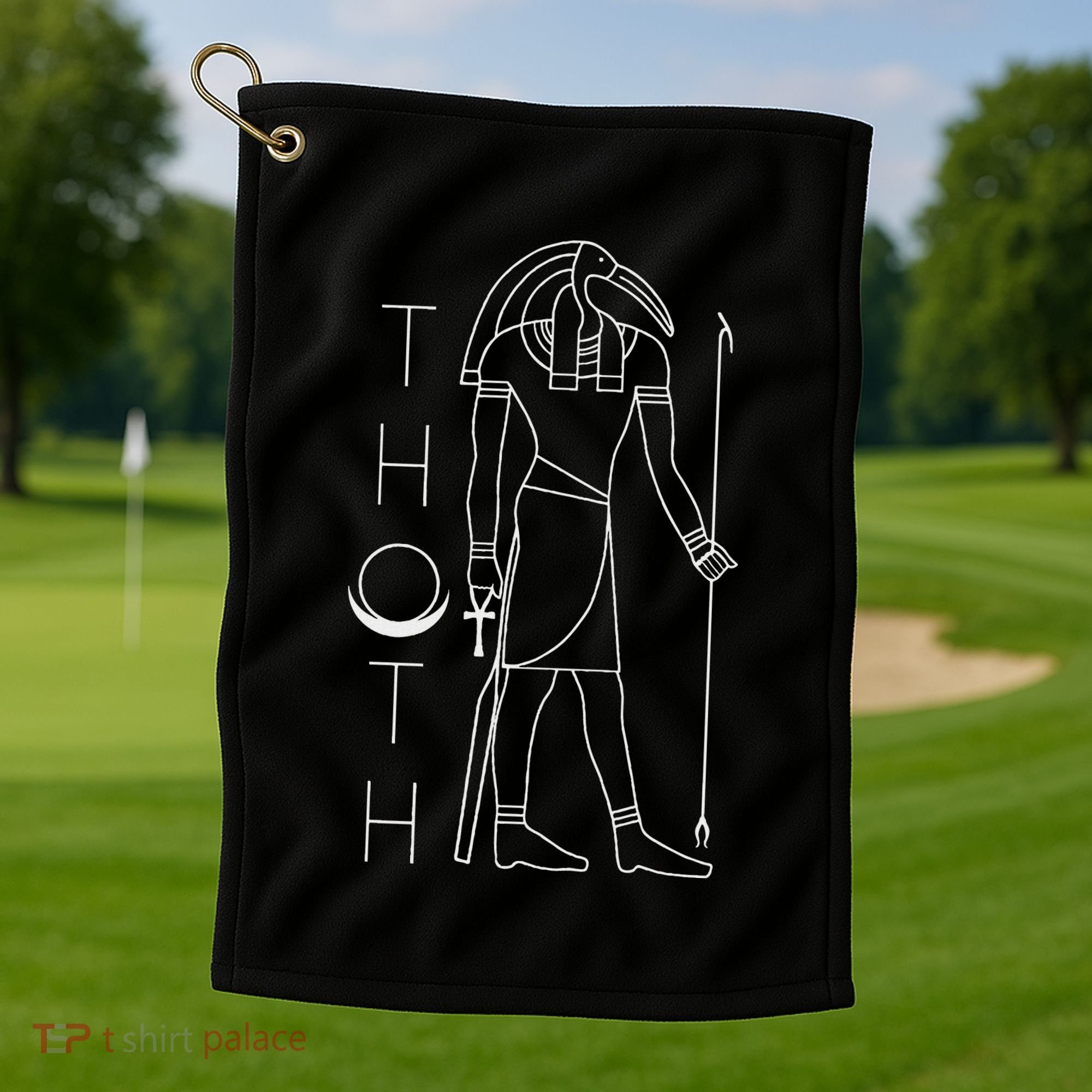 Wisdom Of Thoth Golf Towel