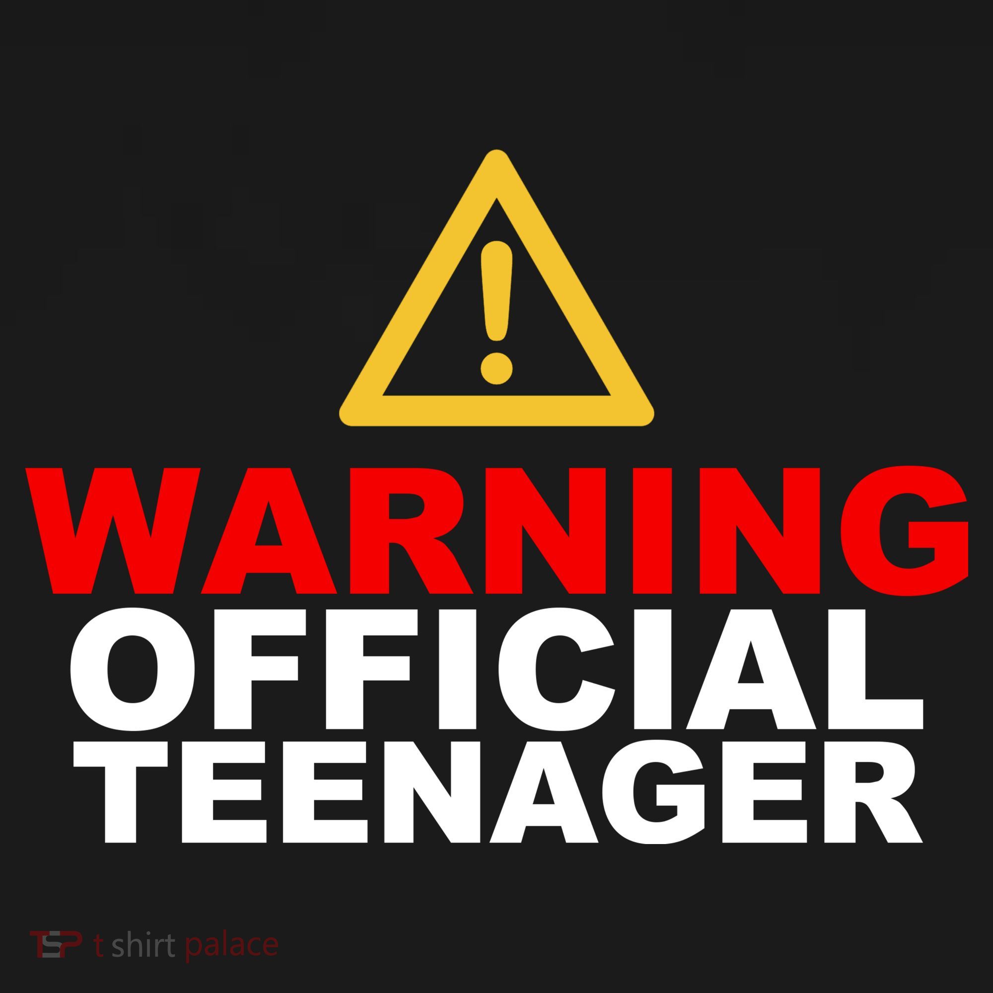 Warning Official Teenager 13th Birthday Backpack