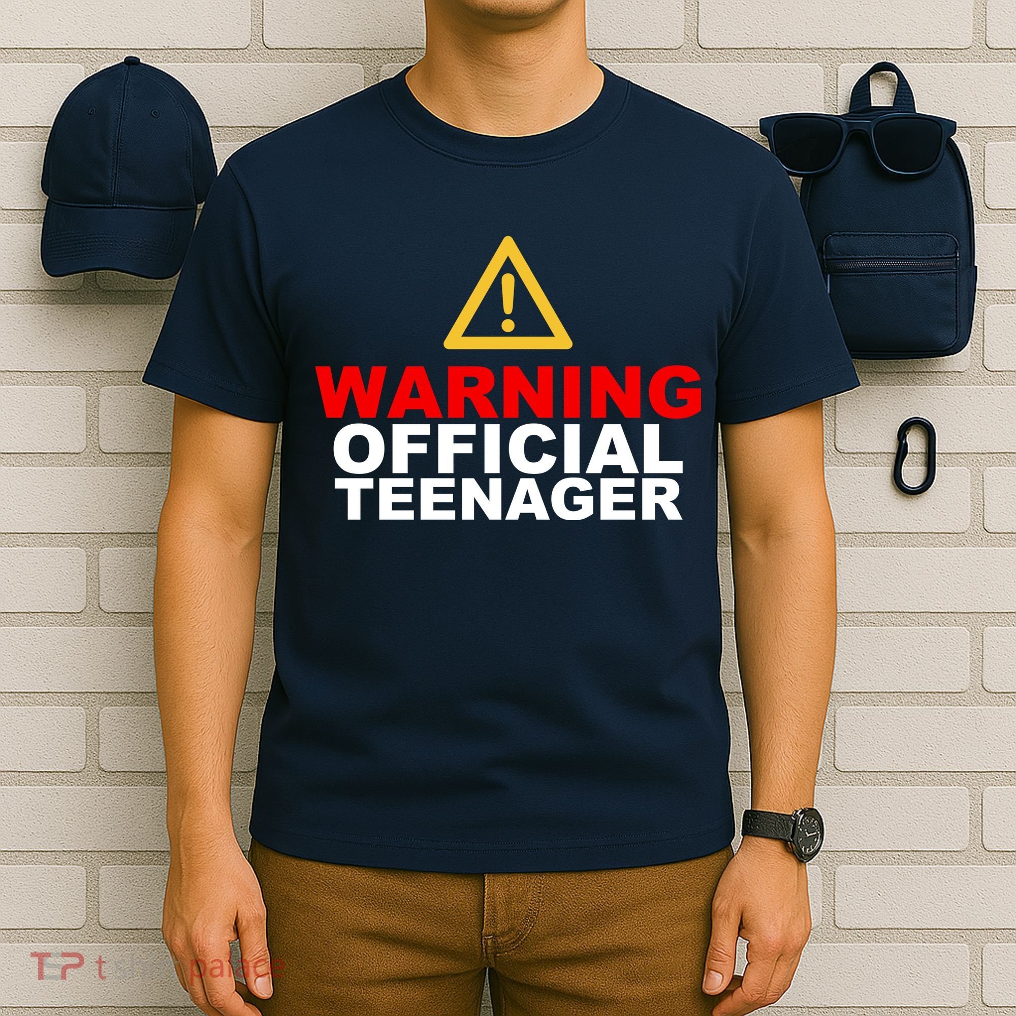 Warning Official Teenager 13th Birthday T-Shirt