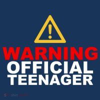 Warning Official Teenager 13th Birthday T-Shirt thumb 7