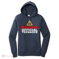 Warning Official Teenager 13th Birthday Women's Hoodie thumb 0
