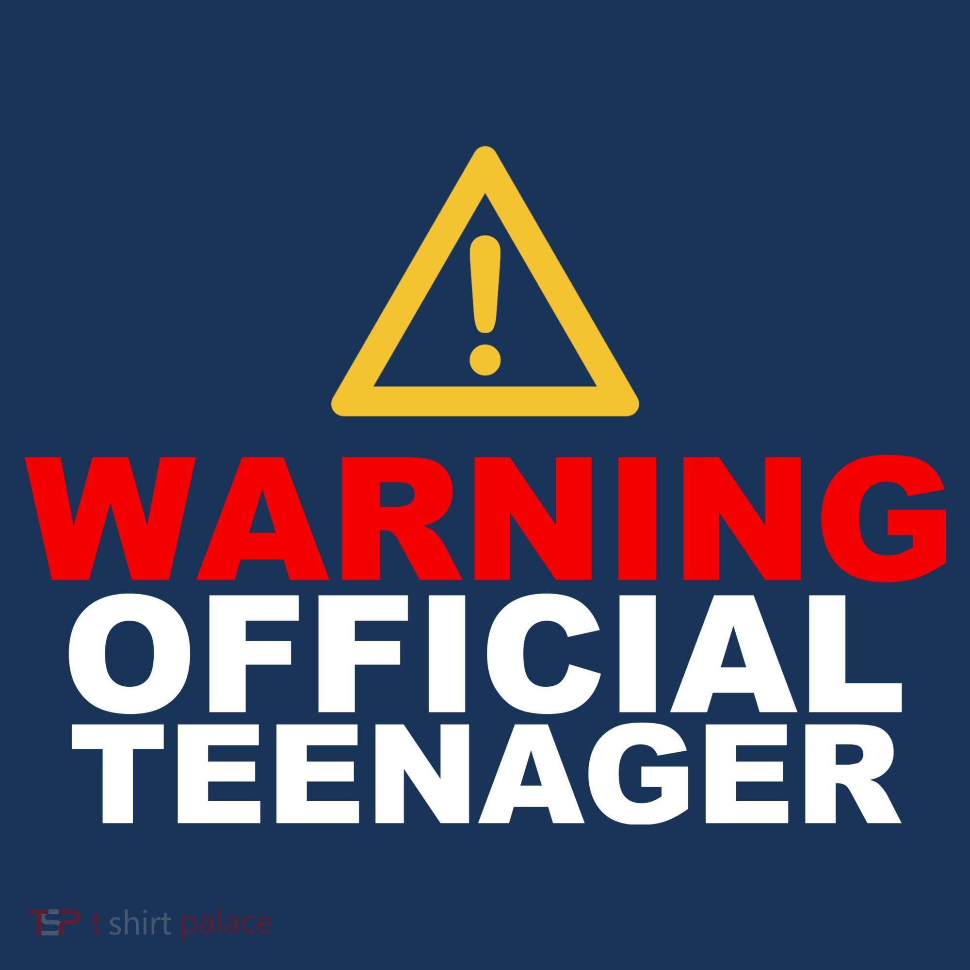 Warning Official Teenager 13th Birthday Mousepad