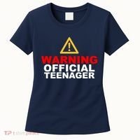 Warning Official Teenager 13th Birthday Women's T-Shirt thumb 0
