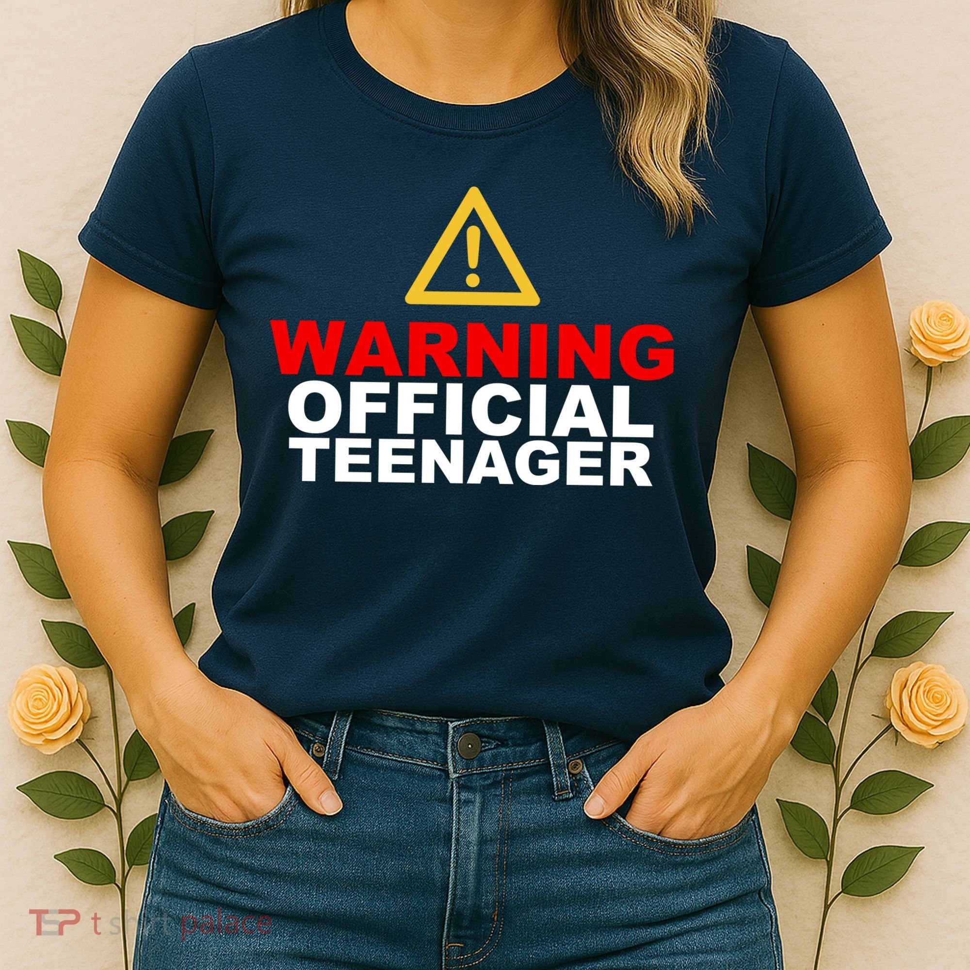 Warning Official Teenager 13th Birthday Women's T-Shirt