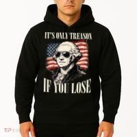 Washington Only Treason If You Lose Hoodie thumb 2