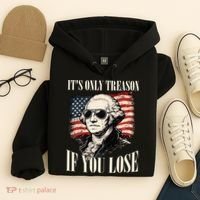 Washington Only Treason If You Lose Hoodie thumb 4