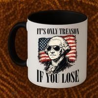 Washington Only Treason If You Lose Coffee Mug thumb 2
