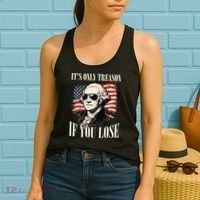 Washington Only Treason If You Lose Women's Tank Top thumb 2