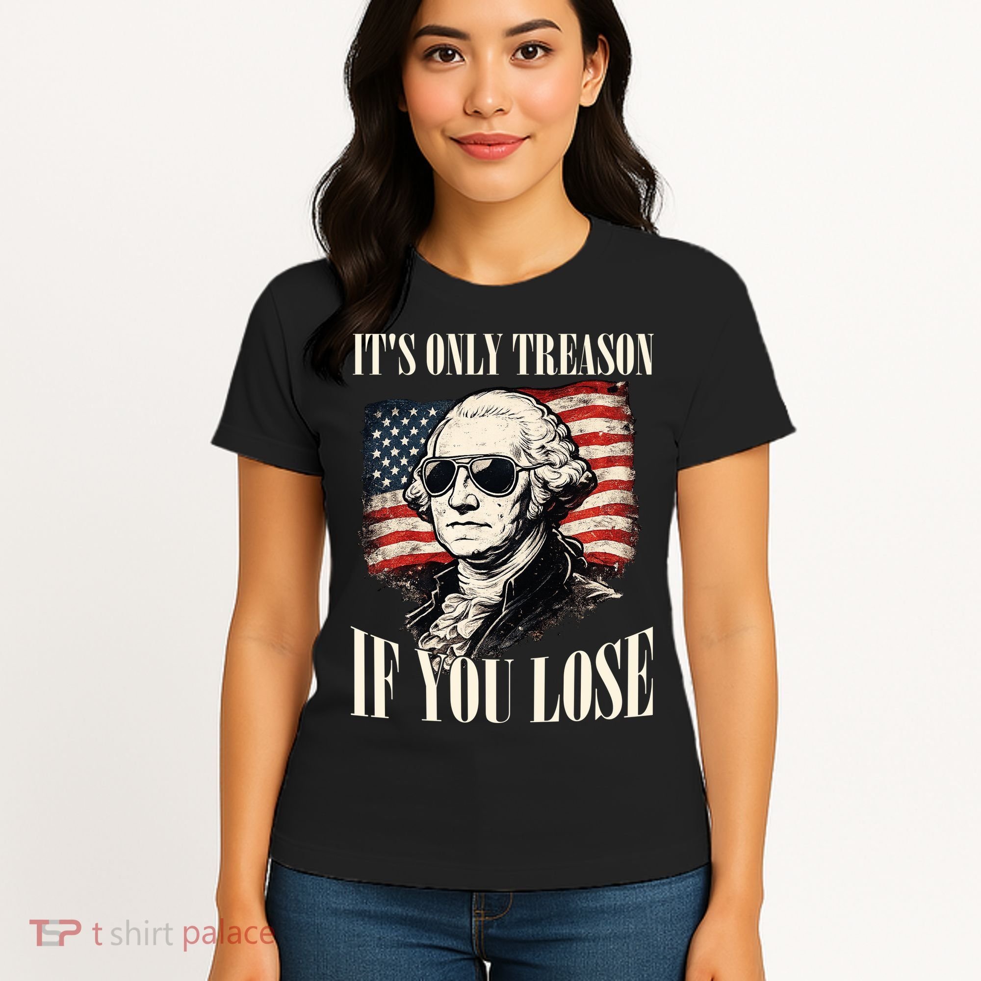 Washington Only Treason If You Lose Women's T-Shirt