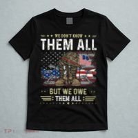 We Owe Them All Partiotic Veterans Day Memorial Day T-Shirt thumb 5