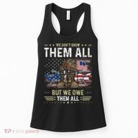 We Owe Them All Partiotic Veterans Day Memorial Day Women's Tank Top thumb 0