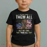 We Owe Them All Partiotic Veterans Day Memorial Day Toddler T-Shirt thumb 2