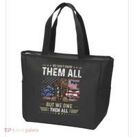 We Owe Them All Partiotic Veterans Day Memorial Day Tote Bag thumb 3