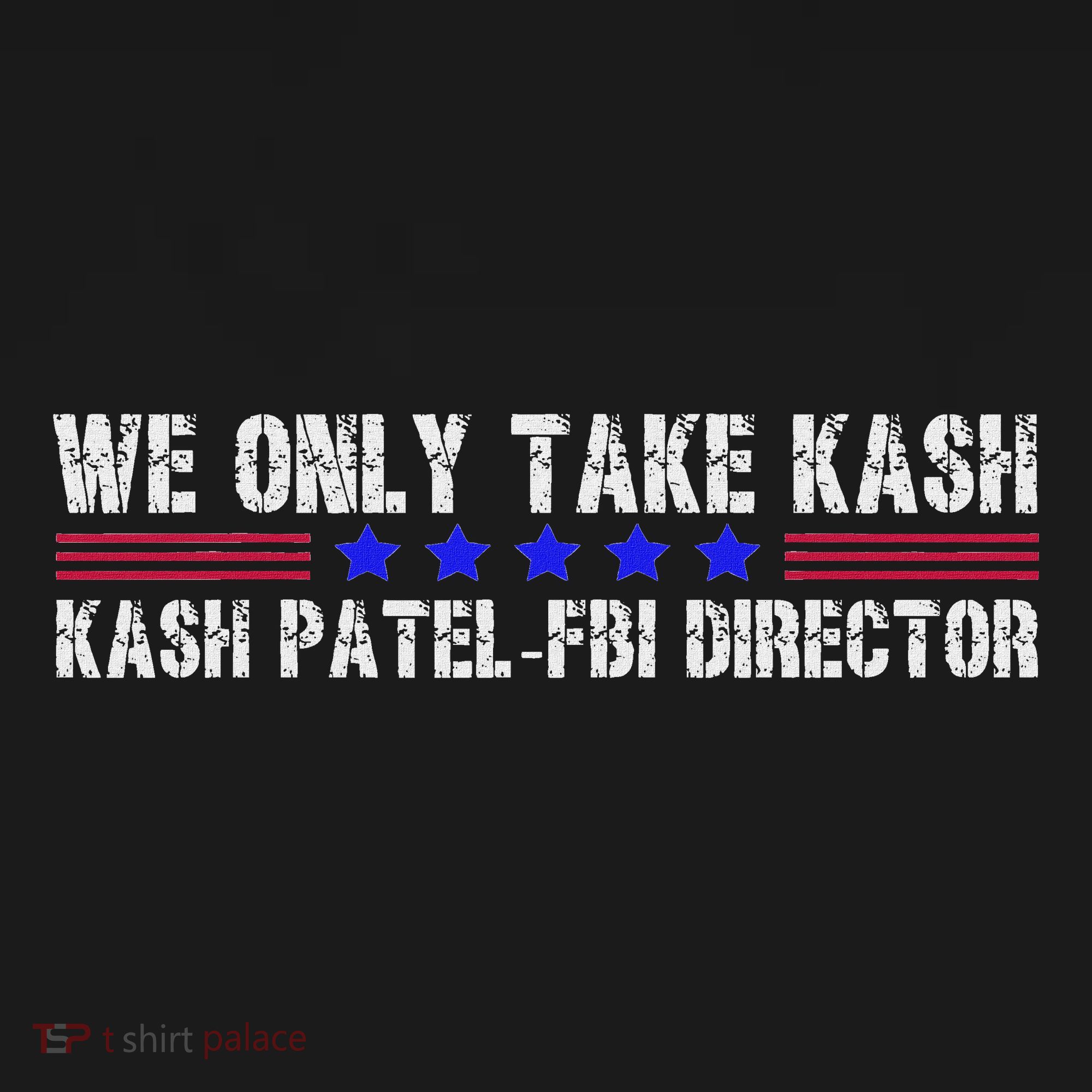 We Only Take Kash American Flag Fbi Director Women's Hoodie