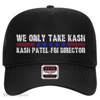 We Only Take Kash American Flag Fbi Director Hat thumb 0