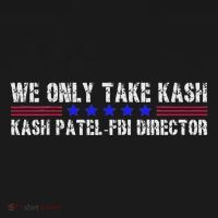 We Only Take Kash American Flag Fbi Director Visor thumb 3