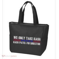We Only Take Kash American Flag Fbi Director Tote Bag thumb 3
