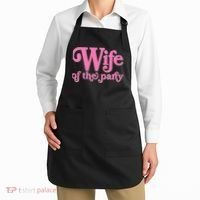Wife Of The Party Bachelorette Bride Apron thumb 2