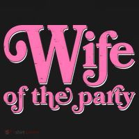 Wife Of The Party Bachelorette Bride Apron thumb 3