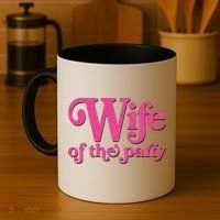 Wife Of The Party Bachelorette Bride Coffee Mug thumb 4