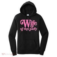 Wife Of The Party Bachelorette Bride Women's Hoodie thumb 0