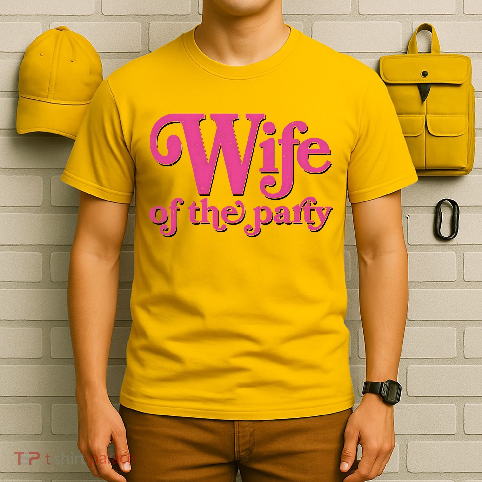 Wife Of The Party Bachelorette Bride T-Shirt