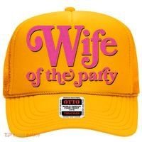 Wife Of The Party Bachelorette Bride Hat thumb 0