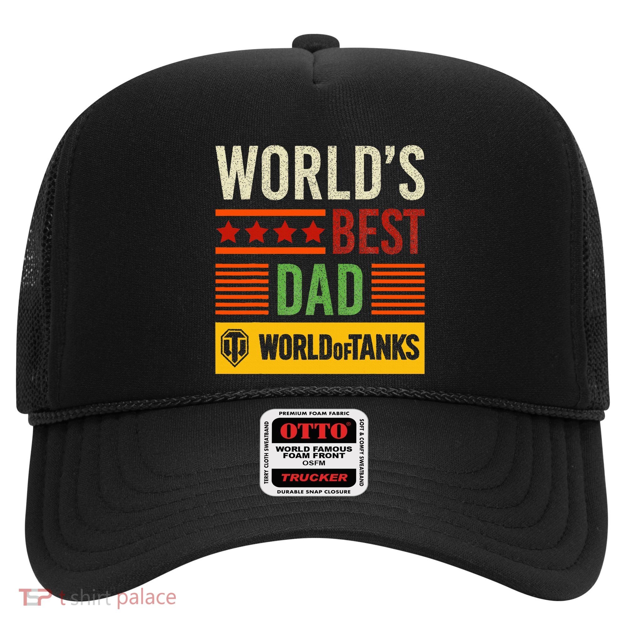 World Of Tanks Father Day Worlds Best Dad Hat