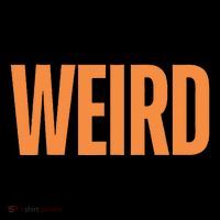 Weird Orange Text Single Word Bucket Hat thumb 4